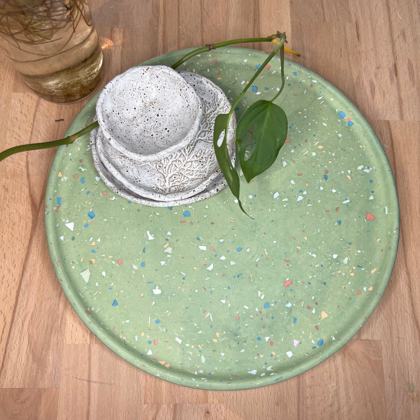 Round Tray - Large Gia Terrazzo