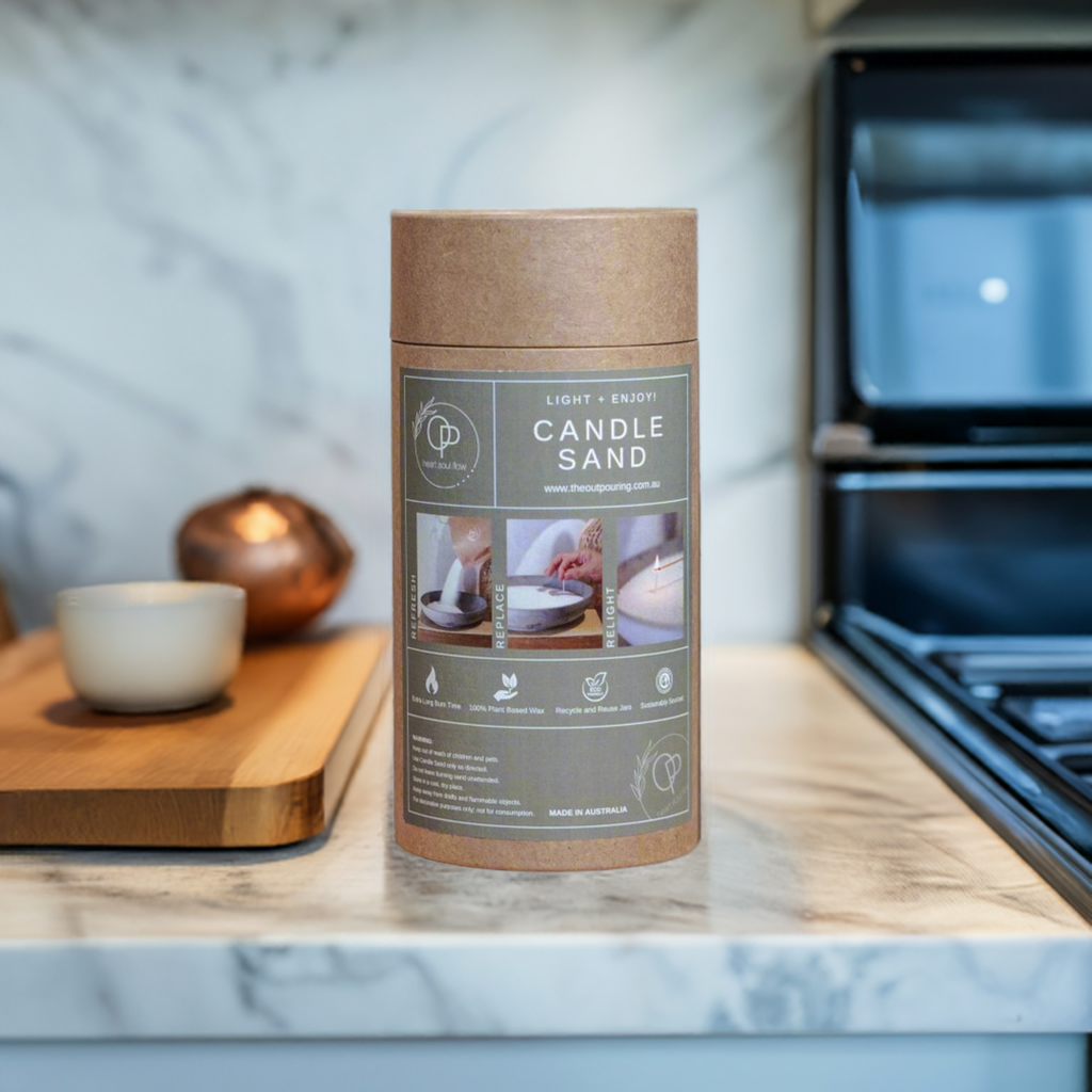 Elemental White Gold Whisper Deep Candle Bowl - The Harmony Collection