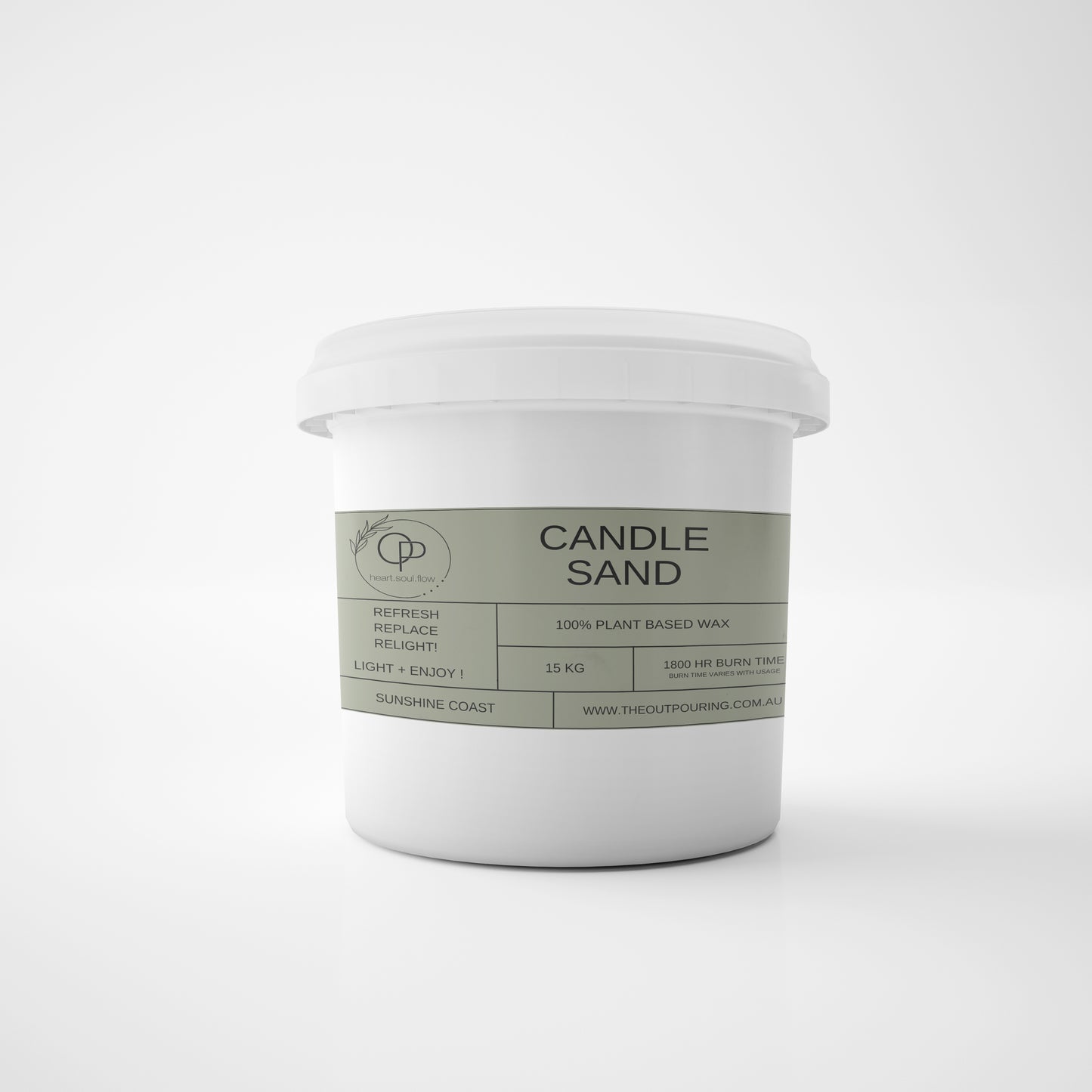 TOP Candle Sand 15kg +450 Wicks