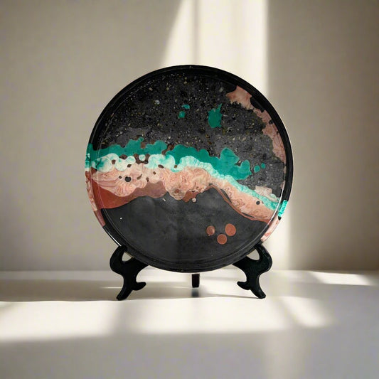 Round Tray - Galaxy (Gloss)